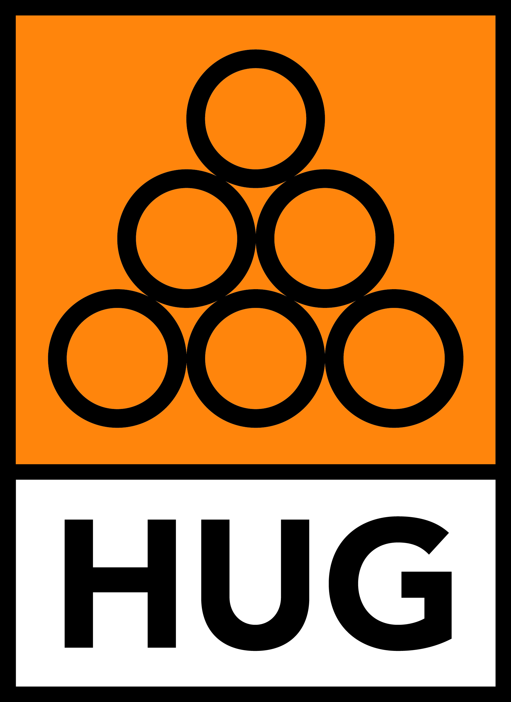 HUG Logo NEU Emblem CMYK
